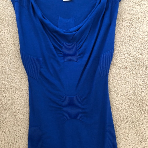 Max Studio Royal Blue Knit Dress - Picture 2 of 6